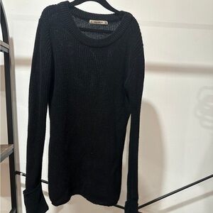 Pull & Bear Black Knit Sweater